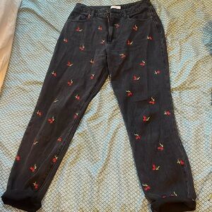 Cherry forever 21 pants size 26